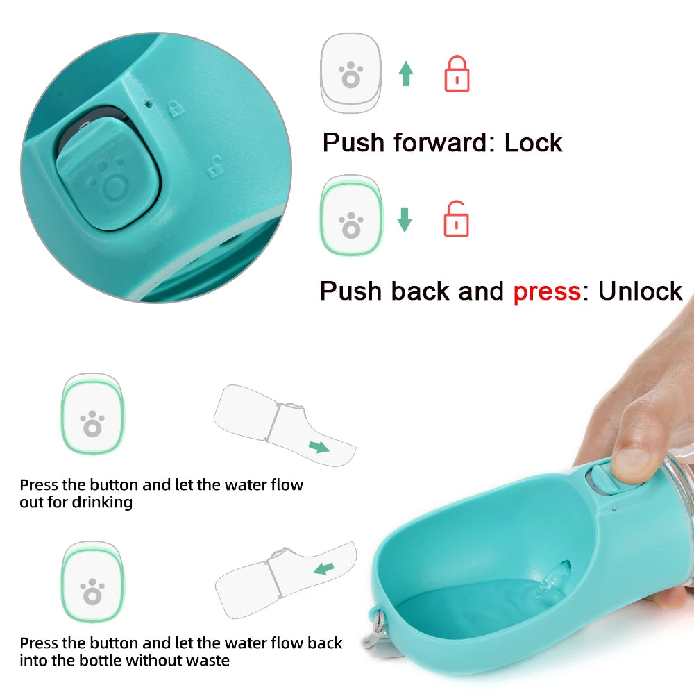 Portable Dog Water Bottle — Fresh Water On Every Walk