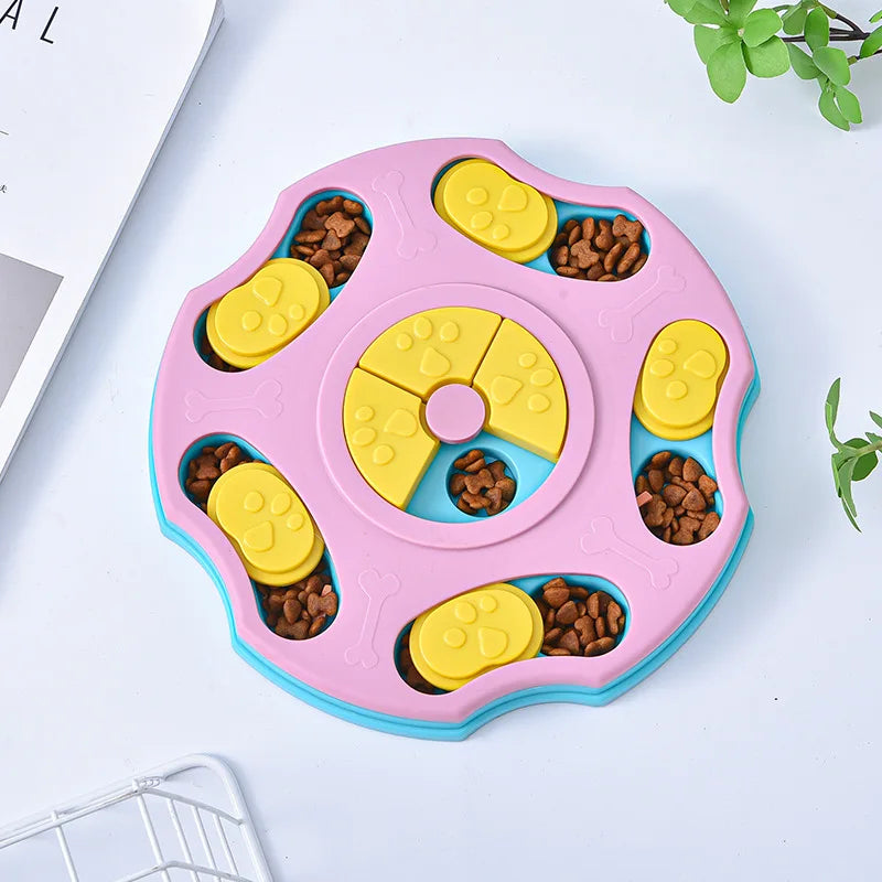 Interactive Puzzle Slow Feeder — Keep Your Dog Entertained at Mealtime