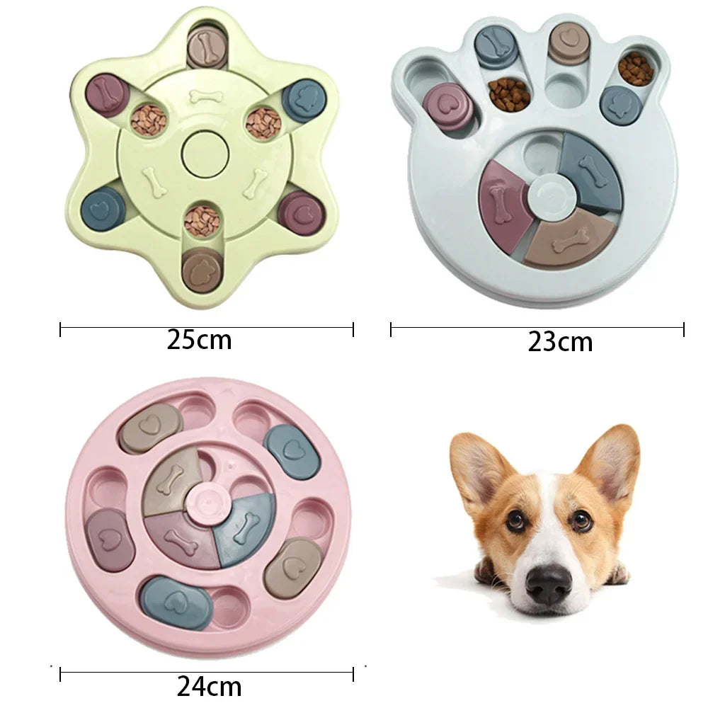 Interactive Puzzle Slow Feeder — Keep Your Dog Entertained at Mealtime