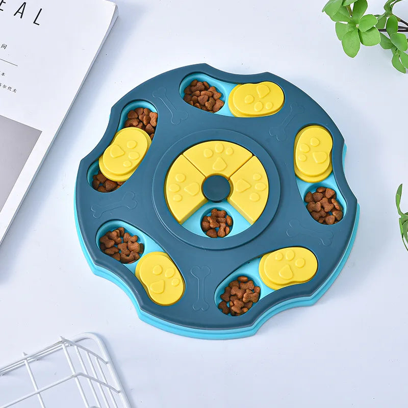 Interactive Puzzle Slow Feeder — Keep Your Dog Entertained at Mealtime