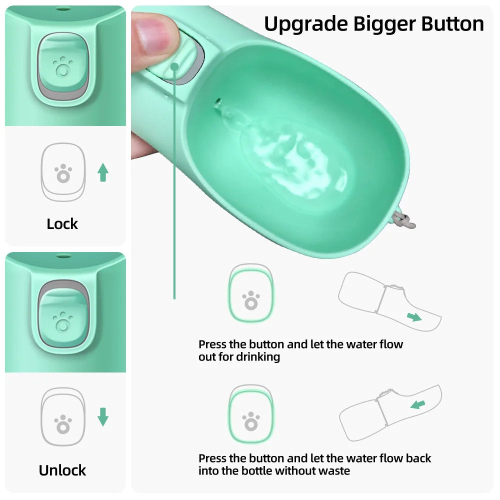 Portable Dog Water Bottle — Fresh Water On Every Walk